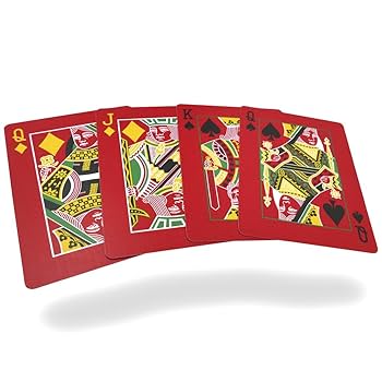 Amazon.com: Bicycle Dragon Deck - Reverse Back Red Limited